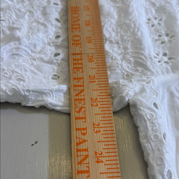 Madewell Embroidered Oversized Button-Up Shirt Size Small - Picture 7 of 11